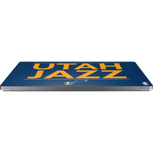 NBA Utah Jazz Standard - Black Universal Laptop 11in (8.8 x 6.2in) Skin